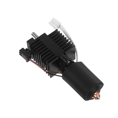 Alipis Ceramic Heating Block Kit with Dual Metal Hardened Nozzle Quick-swap High Flow Heat Resistant Printer Hotend Comp