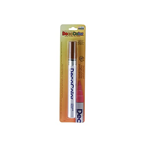 Uchida 300-C-6 Marvy Deco Color Broad Point Paint Marker, Brown