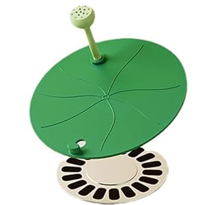 Generisch PN3QJN3NMOB6VR2OS Grüner Seerosenblatt Abflussstopfen