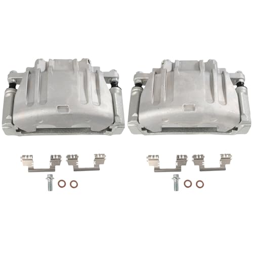 Image of SCITOO 18B5017A 18B5016A Front Left & Right Disc Brake Calipers Assembly w /Bracket for Chrysler for 300 2012-2014,for Dodge for Challenger 2018-2020,for Dodge for Charger 2012-2014 2017-2020