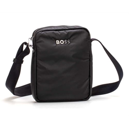 BOSS Catch EVO NS Zip sac reporter zippé noir avec bandoulière ajustable