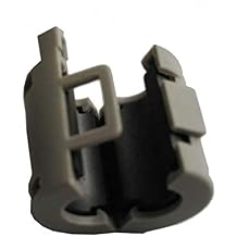 20pcs Inner 0.28 inch 7mm Ferrite Core Ferrite Clamps Ferrite Clip Ferrite Ring Core Ferrite Bead 1518-0730