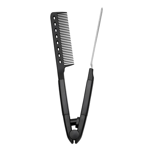 Amory London Hair 2 in 1 splint Comb -Comb for All Hair Types - Combs for Men & Women - Ideal for Wet, Dry, Long, Short, Thick, Thin, Curly Hair - Professional & Home