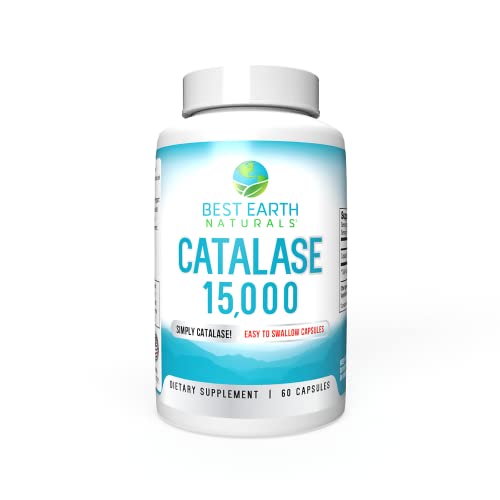 Catalase 15,000-60 Day Supply - Pure Catalase Antioxidant Enzyme #TOP5