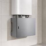 Onxyrbyte Copertura per Tubi da Parete,Copri Caldaia per Interno,Copritubi Caldaia per Interno,Copertura del Tubo dello Scaldabagno,Copertura per Tubo Scaldabagno A Gas,Copri Tubi