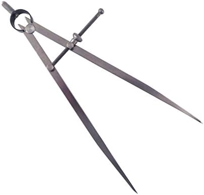 Toolmaker's Precision Spring Dividers Calipers Compass 0-10.5" / 266 mm Range C1-10