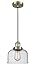 Innovations 201C-AB-G74 1 Light Mini Pendant, Brass-Antique Finish
