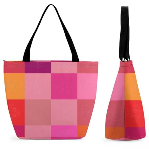 Sac à main pour femme carré coloré résolvez le manque d'espace avec ce grand sac
