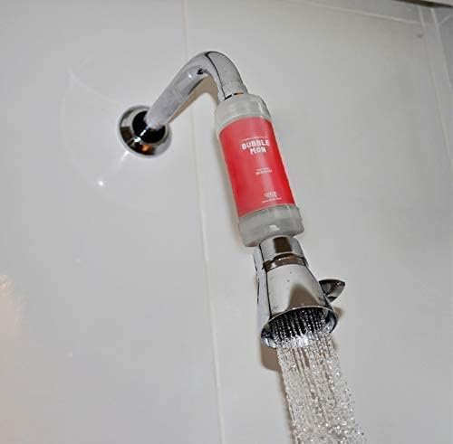 Miniatura 5 de Adecuado para cualquier cabezal de ducha BUBBLEMON, filtro de ducha de vitamina C, suavizante de agua dura, sin cloro, hidratación de la piel,
