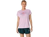 2012C971-700 ASICS 2012C971-700 Fujitrail Logo SS Top T-Shirt Femme Light UBE Taille L