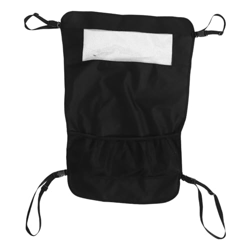 Garneck Dog Car Net Rear Seat Cover Pet Barrier Car Seat Covers for Dogs Metal Hooks Easy Install