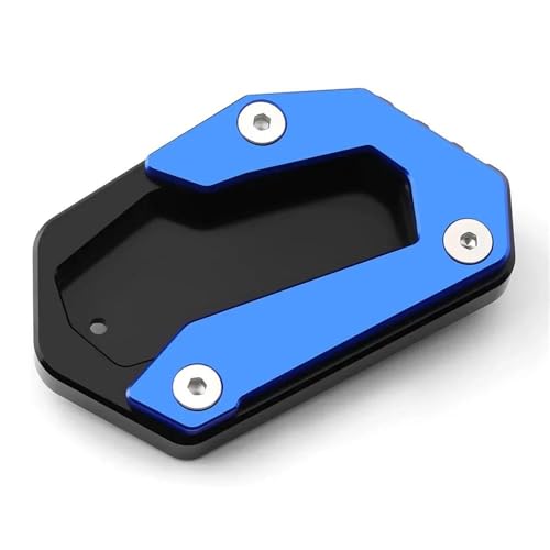 Almohadilla De Soporte Para Pata De Cabra De Motocicleta, Extensor De Pata De Cabra, Soporte Lateral Para B&MW R1300GS R 1300GS R1300 GS 2023 2024, Placa De Extensión Para Pie Placa de pie CNC(Azul,X-