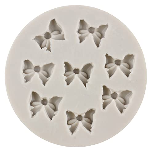 Mypracs Bows Silicone Mold Bow Fondant Molds Bowknot Chocolate Candy Molds For Sugar Cake Decorating Cupcake Topper Gum Paste Polymer Clay Set Of 4 #TOP5