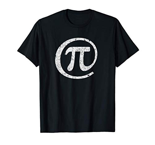 At Pi Symbol @ Math Geek Pi Day Camiseta