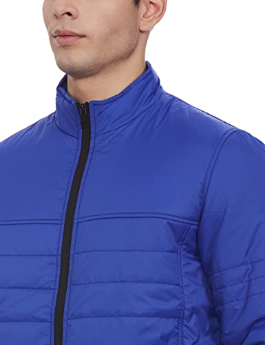 Image of Spykar Polyester Blend Men's Standard Length A-Line Coat