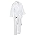 BLACK BELT KIDS Karate Uniform for Boys and Girls - Our Kids White Karate Gi Set Includes Karate Pants and a White Belt. (000)