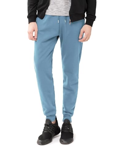 Flygo Men's Fleece Lined Sherpa Sweatpants Winter Warm Pants Jogger Lounge Athletic Pant with Pockets