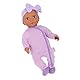 LullaBaby – Puppenkleidung für 36 cm Baby Puppen – Strampler, Kapuzenhandtuch, Kleid, Stirnbänder – Schuhe, Badeente, Waschlappen – Baby Puppenzubehör – Spielzeug für Kinder ab 2 Jahren