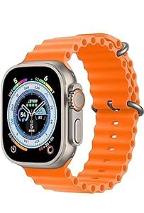 HOPEMARK Smart Watch for Man and Women Orange Color
