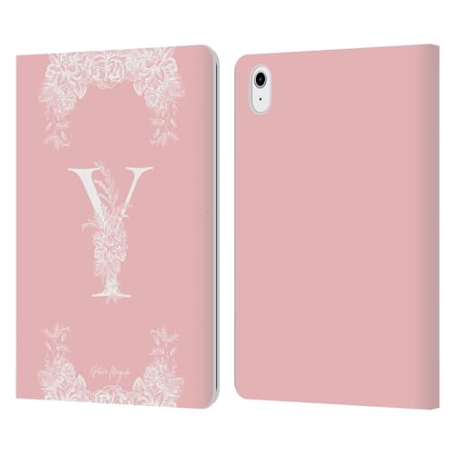 Housse iPad Air 2020 cuir avec fentes cartes étui portefeuille rose or Y