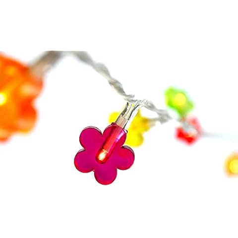 HAB & GUT -L007- Guirnalda de Luces LED Flores Cover