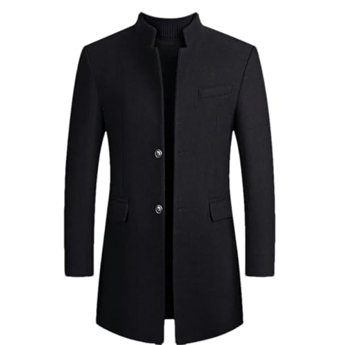 Manteau d'hiver pour homme en laine idéal pour vos trajets pro