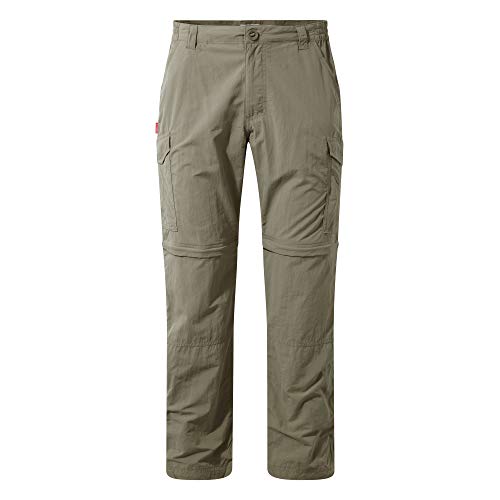 Craghoppers Herren 2-in-1-Hose NosiLife Convertible II (48 EU/S) (Kiesel)