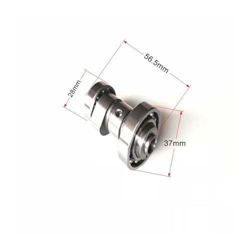 Árbol de levas para motor de motocicleta de 4 válvulas compatible con YW125 3