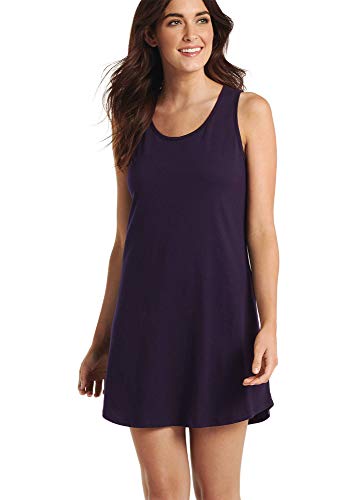 Jockey Women's Sleepwear 100% Cotton Sleeveless Sleep Shirt