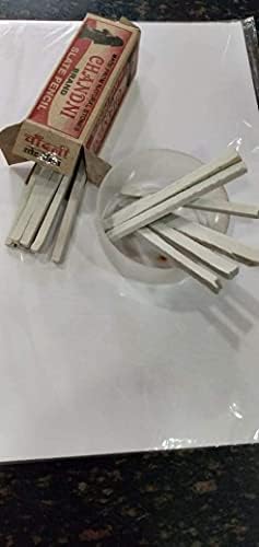 Saleti Slate Pencil Office Stationery White Natural Lime Stone Slate Pencils 360 Gram Tukda