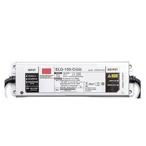 Bloc d'alimentation 3Y Power ELG-150 C1750B anti-scintillement pour driver LED stable