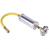 Leichte Aluminiumlegierung AC Recharge Tool für Auto Kühlmittel und Schmiermittel Service und Reparatur Aufgaben (OF004 Gelb)