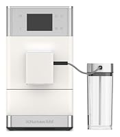 KitchenAid KF4 Kaffeevollautomat 5KES8454 mit Iced Coffee-Funktion, IntelliGrind, AutoMilk-System, 21 Rezepte, 8,9-cm-Farbdisplay, 15-18 Bar, Porcelain White – Ansicht 8