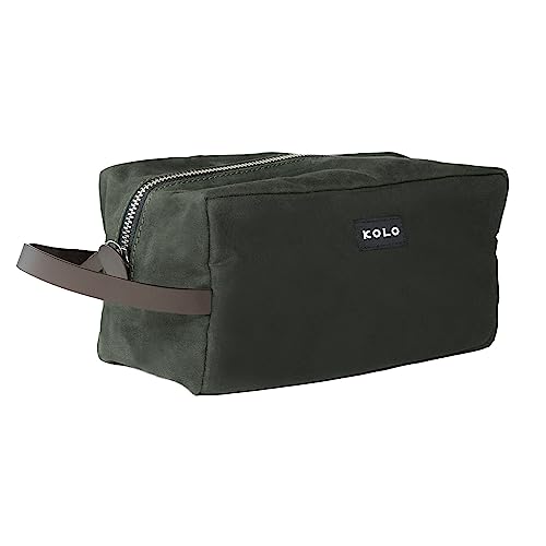 Kolo Parker Large Weatherproof Toiletry Case, Cable Bag, Travel Pouch, Sage