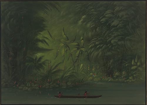Graffiti art mural lagon George Catlin pour sublimer votre entrée