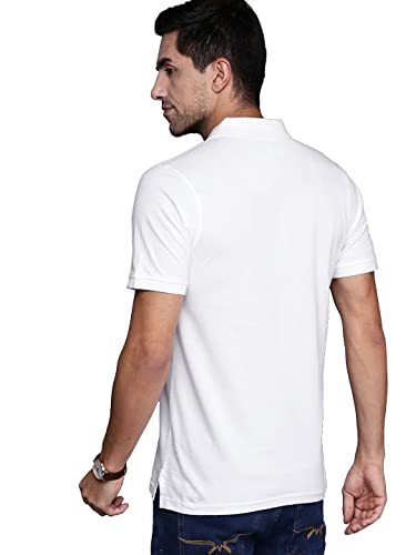 Image of Men's Casual Cotton Polo Tshirt (N1002-AIRFORCE mp)