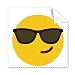 Sunglass Cool Yellow Cute Online Chat Cleaning Cloth Phone Screen Glasses Cleaner 5pcs