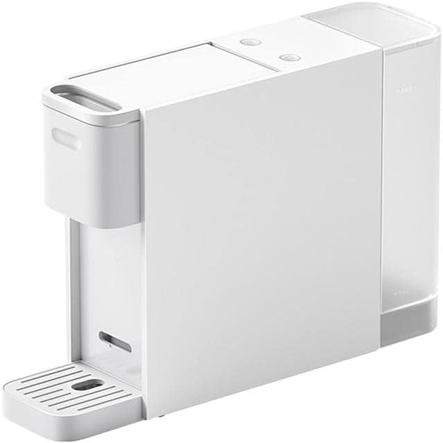 Capsule coffee machine coffee machine espresso coffee food processor automatic power off protection (Color : White, Size : UK)