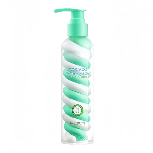 Niacinamide Marshmallow Body Lotion, 200ml Hydrating & Moisturizing Body Cream for Dry Rough Skin, (�A�{�J�h200 ml)