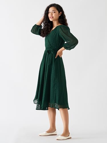 Image of AASK Women Fancy Plain & Solid Designer Dress for Women