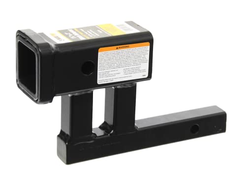 Maxxhaul 70355 1-1/4" To 2" (Fits Class Ii Only) Hitch Adapter With 4" Rise And 3-3/8" Drop #TOP4
