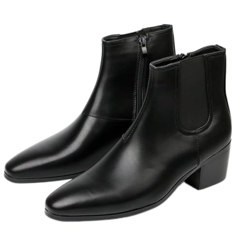 [FANGLI] 6cm q[u[c Ou[c Y  EFX^u[c TChWbv V[gu[c `F[t  FL413 (_[NubN, 25.0 cm)