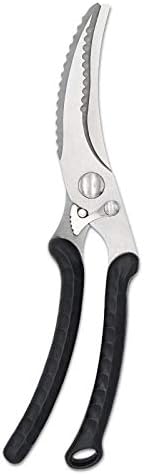 Kitchen Scissors Stainless Steel Food Cu Kitchen Sawtooth Scissors semiAutomatic Chicken Scissors