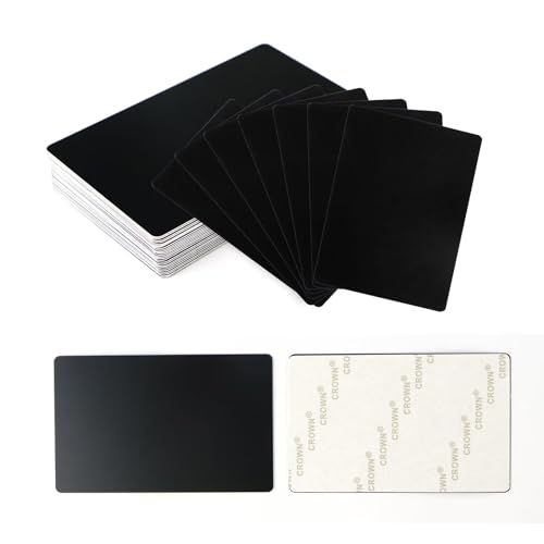 50 uN ^ h p[\iCYl[v[g S̗nt 3.4 x 2.1C` A~jE [U[ h ړI DIY MtgJ[h  0.4mm (ubN)