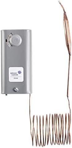 Johnson Controls A19ABC-24C A19 Series Remote Bulb. Control, Single-Pole, Single-Throw, Adjustable Differential , Gray