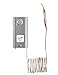 Johnson Controls A19ABC-24C A19 Series Remote Bulb. Control, Single-Pole, Single-Throw, Adjustable Differential , Gray