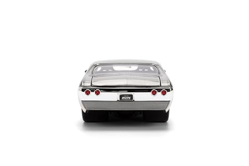 Jada Toys Muscle 1:24 Chevy Chevelle 1971 metálico gris miniatura 7