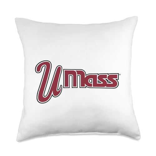 UMass Minutemen | Officially Licensed NCAA | UMASVIN1001 Throw Pillow