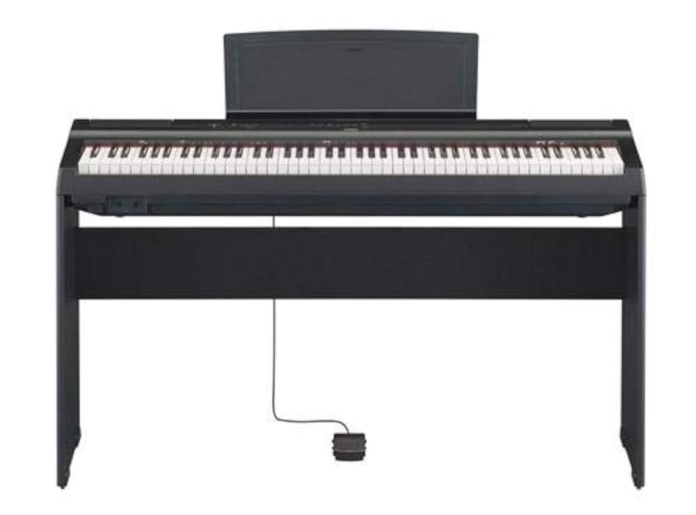 P125B YAMAHA ピアノ Yamaha P125 88-Key Weighted Digital Piano Home Bundle with