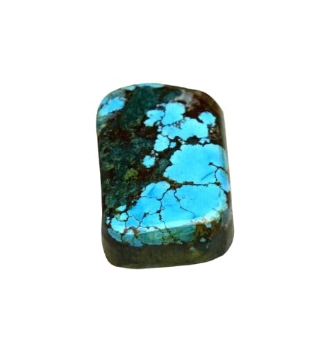 Turquoise naturelle pour fabriquer un collier bohème ou une bague en argent DIY